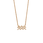 Daily Horoscope Diamond Necklace Aquarius