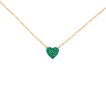 Verdant Heart 14K Yellow Gold Necklace