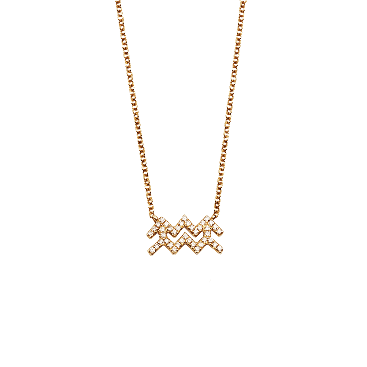 Daily Horoscope Diamond Necklace Aquarius